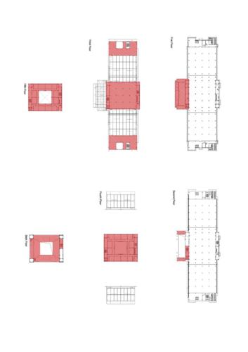 EXISTING - REFURBISHMENT EXTENT